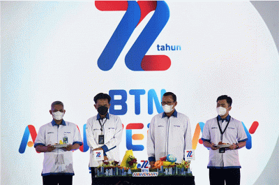 Perayaan HUT BTN ke-72 di Jakarta, Rabu (9/2/2022).