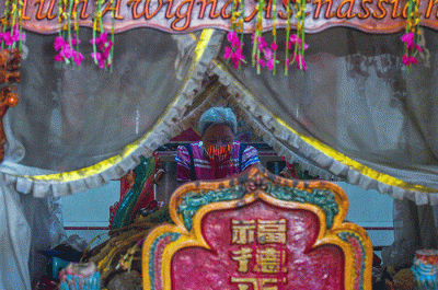 Akibat Pandemi Covid-19 yang masih belum rendah dan mengikuti anjuran pemerintah perayaan Cap Go Meh 2573 di Pulau Kemaro Palembang ditiadakan.