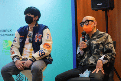 Konferensi pers Jakarta Fashion Trend 2022 di Jakarta, Rabu (9/2/2022).