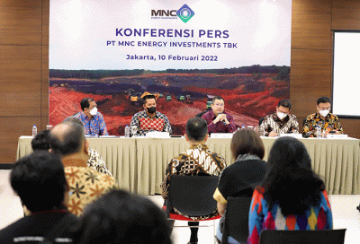Rapat Umum Pemegang Saham Luar Biasa (RUPSLB) di Gedung Inews lantai 3, Jakarta Pusat, Kamis (10/2/2022).