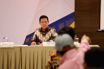 Rapat Umum Pemegang Saham Luar Biasa (RUPSLB) di Gedung Inews lantai 3, Jakarta Pusat, Kamis (10/2/2022).