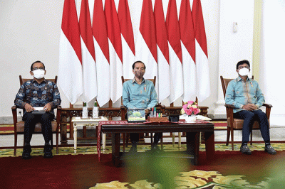 Presiden Joko Widodo menghadiri acara puncak peringatan Hari Pers Nasional Tahun 2022 secara virtual dari Istana Kepresidenan Bogor.