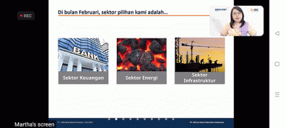 Di pekan kedua bulan Februari, IHSG berhasil mencetak rekor terbaru di 6805.