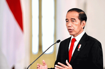 Presiden Joko Widodo menyampaikan sejumlah capaian dan komitmen Indonesia dalam perlindungan laut.