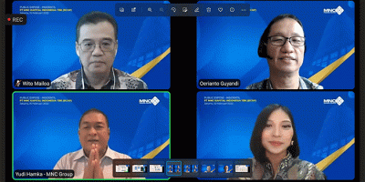Public Exspose - Insidentil PT MNC Kapital Indonesia Tbk (BCAP) yg diselenggarakan secara daring. Selasa (15/3/2022).