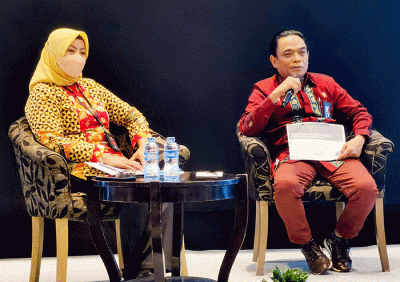 Sharing Session BNPT Bersama Media Massa Dengan Tema Konsep Pentahelix Pencegahan Radikalisme & Teroriame di Jakarta, Jumat, (18/2/2022).
