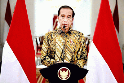 Presiden Joko Widodo menyampaikan sejumlah upaya pemerintah Indonesia dalam mendukung arah pemulihan dunia kerja akibat pandemi Covid-19.