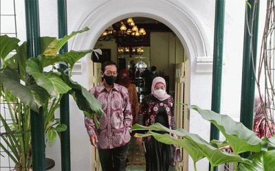 Dalam rangka persiapan perhelatan G20, Menteri Ketenagakerjaan Ida Fauziyah, menemui Gubernur Daerah Istimewa Yogyakarta, Sri Sultan Hamengkubuwono (HB) X.