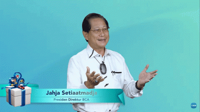 Presiden Direktur BCA Jahja Setiaatmadja mengungkapkan kondisi Pandemi tidak menghalangi niat perseroan untuk menghadirkan perayaan yang istimewa.