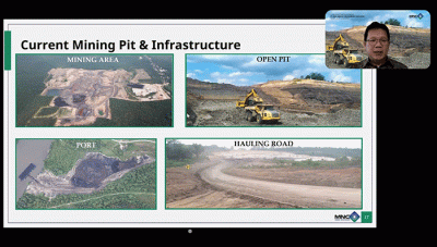 Public Expose Insidental PT MNC Energy Invesments TBK (IATA) yang dilaksanakan secara virtual, Jumat (25/2/2022).