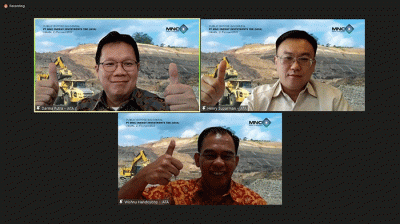 Public Expose Insidental PT MNC Energy Invesments TBK (IATA) yang dilaksanakan secara virtual, Jumat (25/2/2022).