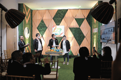 Perayaan HUT ke-23 SP BNI di Jakarta, Kamis (3/3/2022).