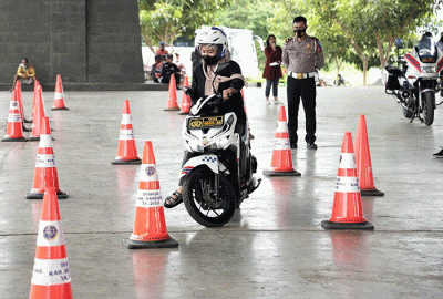 Selain menggelar pelatihan Safety Driving, pada kesempatan ini pula, PT MUM juga melaksanakan rekrutmen massal khusus wilayah Jawa Barat.