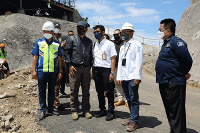 Peninjauan Komandan Lapangan MotoGP dilanjutkan dengan melakukan pengecekan di area Sirkuit dilanjutkan pengecekan di Dog Shelter atau Mandalika Animal Shelter.