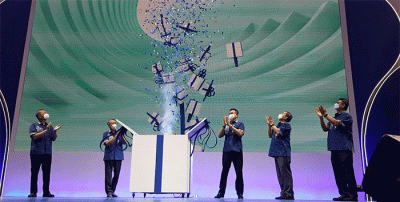 BCA Expoversary 2022 di Indonesia Convention Exhibition (ICE) BSD, Kamis (10/3/2022).