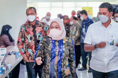 Pelatihan kerja yang diikuti oleh para peserta penerima manfaat program Jaminan Kehilangan Pekerjaan (JKP) di Jakarta, Kamis (10/3/2022).