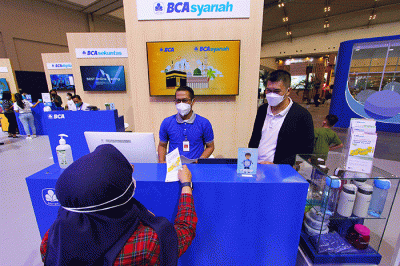 BCA Expoversary 2022, Tangerang Selatan, Banten, Sabtu (12/3/2022).