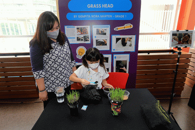 Science, Technology, Engineering, Arts, dan Mathematics (STEAM) Expo di BSD City, Tangerang Selatan, Banten, Jumat (11/3/2022).
