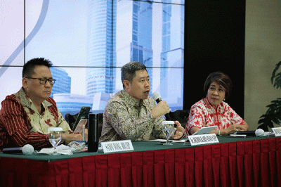 Press conference PAAI terkait pentingnya asuransi di Jakarta, Senin (14/3/2022).