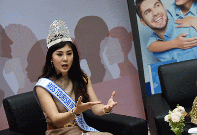 Talkhsow dengan Komunitas Indonesian Social Blogpreneuer yang diselenggarakan oleh QNET di Jakarta, Senin (14/3/2022).
