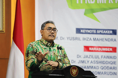 Diskusi terebut mengangkat tema 