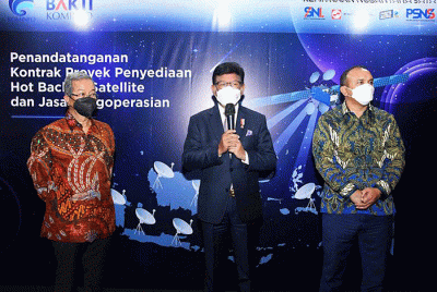 Menteri Johnny menyatakan HBS yang diluncurkan juga untuk memenuhi kebutuhan Negara ASEAN dalam kerangka kerja sama infrastruktur.