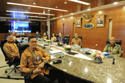 Rapat Umum Pemegang Saham Tahunan (RUPST) BCA di Jakarta, Kamis (17/3/2022).