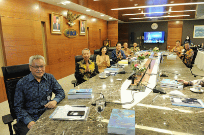 Rapat Umum Pemegang Saham Tahunan (RUPST) BCA di Jakarta, Kamis (17/3/2022).