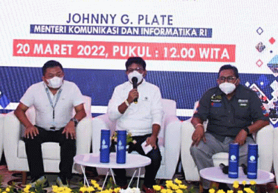 Menteri Komunikasi dan Informatika Johnny G. Plate menyatakan, Kementerian Kominfo berikhtiar menyukseskan pagelaran balapan MotoGP Mandalika.