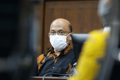 Sidang lanjutan kasus korupsi pajak di Pengadilan Tipikor, Jakarta, Selasa (22/3/2022).