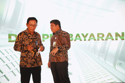 Launching kerja sama pendaftaran dan pembayaran iuran BPJS Ketenagakerjaan melalui BNI Agen46 di Jakarta, Rabu (23/3/2022).