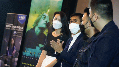 BCA sebagai bank yang melekat dengan masyarakat bangga dapat mendukung penuh konser 