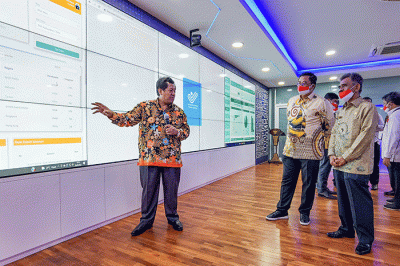 Penandatanganan nota kesepakatan dan rencana kerja di Jakarta, Sabtu (26/3/2022).