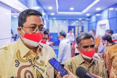 Penandatanganan nota kesepakatan dan rencana kerja di Jakarta, Sabtu (26/3/2022).