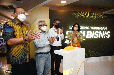 Peluncuran Tabungan BTN Bisnis di Jakarta, Rabu (30/3/2022).