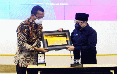 Perjanjian Kerjasama (PKS) perihal Pembayaran Tabungan Hari Tua, Pensiun, Jaminan Kecelakaan Kerja, dan Jaminan Kematian Melalui Rekening di Jakarta.
