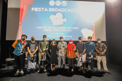 Campus Day - Vision Pictures Roadshow Promosi: Series Have a Nice Date, di Cinepolis, Jakarta Selatan, Kamis (31/3/2022).