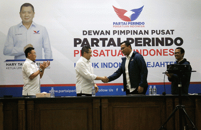 Ketua Umum Partai Perindo Hary Tanoesoedibjo kedua secara resmi menunjuk Tama Satya Langkun sebagai Ketua DPP Partai Perindo Bidang Hukum dan HAM.