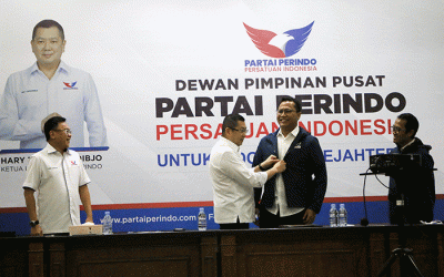 Ketua Umum Partai Perindo Hary Tanoesoedibjo kedua secara resmi menunjuk Tama Satya Langkun sebagai Ketua DPP Partai Perindo Bidang Hukum dan HAM.