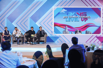 Peluncuran RansVerse di kawasan Jakarta Pusat, Jumat (1/4/2022).