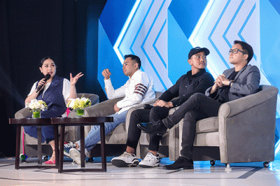Peluncuran RansVerse di kawasan Jakarta Pusat, Jumat (1/4/2022).