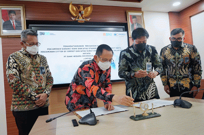 Askrindo Gandeng BNI Jalin Kerja Sama Penjaminan Garansi Bank.