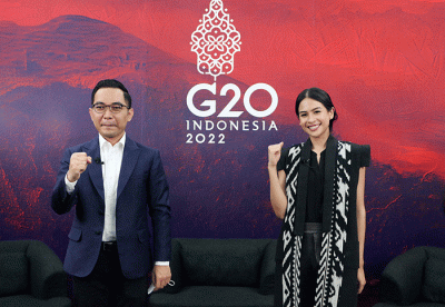 Pemerintah Indonesia menunjuk Maudy Ayunda sebagai Juru Bicara (Jubir) Presidensi G20.