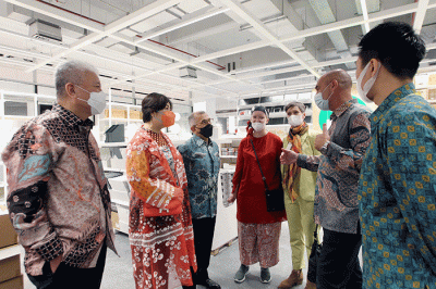 Peresmian pembukaan toko IKEA Mal Taman Anggrek di Jakarta, Kamis (7/4/2022).