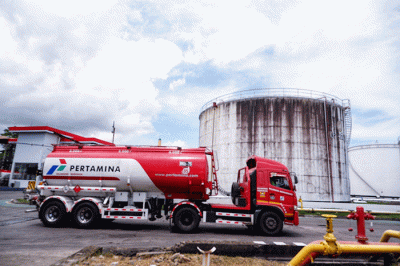 Kesiapan stok BBM dan LPG aman saat Ramadhan dan Idul Fitri di TBBM dan Depot Pertamina Makassar, Kamis (7/4/2022).