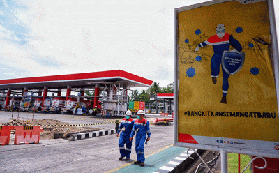 Kesiapan stok BBM dan LPG aman saat Ramadhan dan Idul Fitri di TBBM dan Depot Pertamina Makassar, Kamis (7/4/2022).