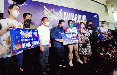 Awarding Ceremony Lokapala Jawara Nusantara di Jakarta.
