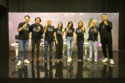Konferensi pers Have a Nice Date di MNC Vision Tower, Kedoya, Jakarta Barat, Jumat (8/4/2022).