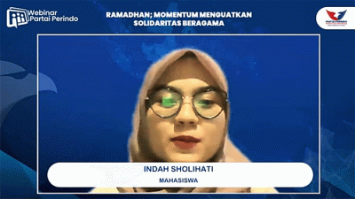 Partai Persatuan Indonesia (Perindo) kembali menggelar webinar mingguan bertajuk 
