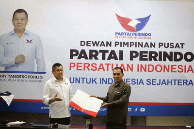 Ketua Umum DPP Partai Perindo, Hary Tanoesoedibjo menyampaikan bahwa pelantikan tokoh sebagai kader partainya ini bukan kali pertama dilakukan.